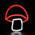 Halloween Bat Spirit LED Neon Wall Decor for Party Gift - Terrifying Atmosphere - USB or Battery Powered