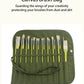 Painting Brushes Canvas Storage Bag, 22 Slots Watercolour and Gouache Brushes Calligraphy Brushes Storage Bag, Roll up Pen Bag