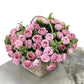 10 Heads Rose Bouquet Artificial Flowers Western Rose Wedding Decoration 6 Colors Peonies Fake Flowers Artificial Flowers