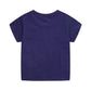 Kids Luminous Cartoon Dinosaur T-shirt 2-7 Years 100% Cotton Baby Boys Tees Summer New Short Sleeve Tops Dropshipping