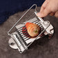 1PC household stainless steel egg slicer egg slicer multifunctional quick slicing egg ham split cutter sharp kitchen gadgets