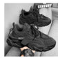 Men's Thick Sole Sport Shoes Simple Fashionable Casual Sneaker High Quality Rubber Plastic Male Athletic Shoes Chunky Sneakers