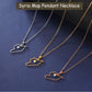 Cazador Stainless Steel Jewelry Geography Necklace Syria Map Heart Pendant Chain Necklace for Women Mother Gift Wholesale