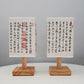 LED  Decoration Table Lamps Simple Chinese Style Dimmable Plug Night Light Fabric Lampshade Square Bedroom Bedside Desk Lights