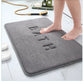 Anti Slip Mat Faux Cashmere Memory Foam Carpet Coral Fleece Super Absorbent Floor Mat Kitchen Living Room Bathroom