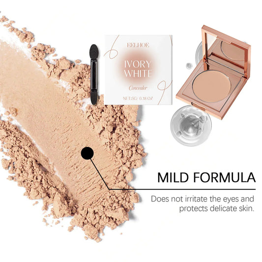 Concealer Lightweight Natural Coverage Of Skin Blemishes Spot Acne Print Cover Dark Circles Non-Removing Long-LastingMakeup