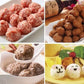 1 Set Of Meatball Maker Fish Ball Shrimp Ball Round Rice Ball Maker Stainless Steel Easy To Clean Kitchen Gadgets