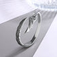 925 Sterling Silver Bracelet Bangle Feather Golden Flower Vintage Punk For Woman Men Fashion Jewelry Gift Dropship Wholesale