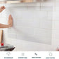Oil Proof Wall Stickers Plastic Transparent Waterproof Heat-resistant Self Adhesive Film Wall Paper for Kitchen Home Decoration