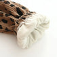 Korean Style Toddler Girls Corduroy Harem Pants 1-8Y Leopard Floral Print Autumn Winter Fleece-Lined or Thin Casual Pants