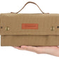 Portable Camping Seasoning Spices Bottle Tableware Leather Storage Bag Portable Kit For BBQ Picnic Kitchen