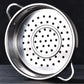 New 304 Stainless Steel Steamer Basket with Double Ear Kitchen Cooking Tool Pot Steaming Grid Generic Multifunction Steam Rack