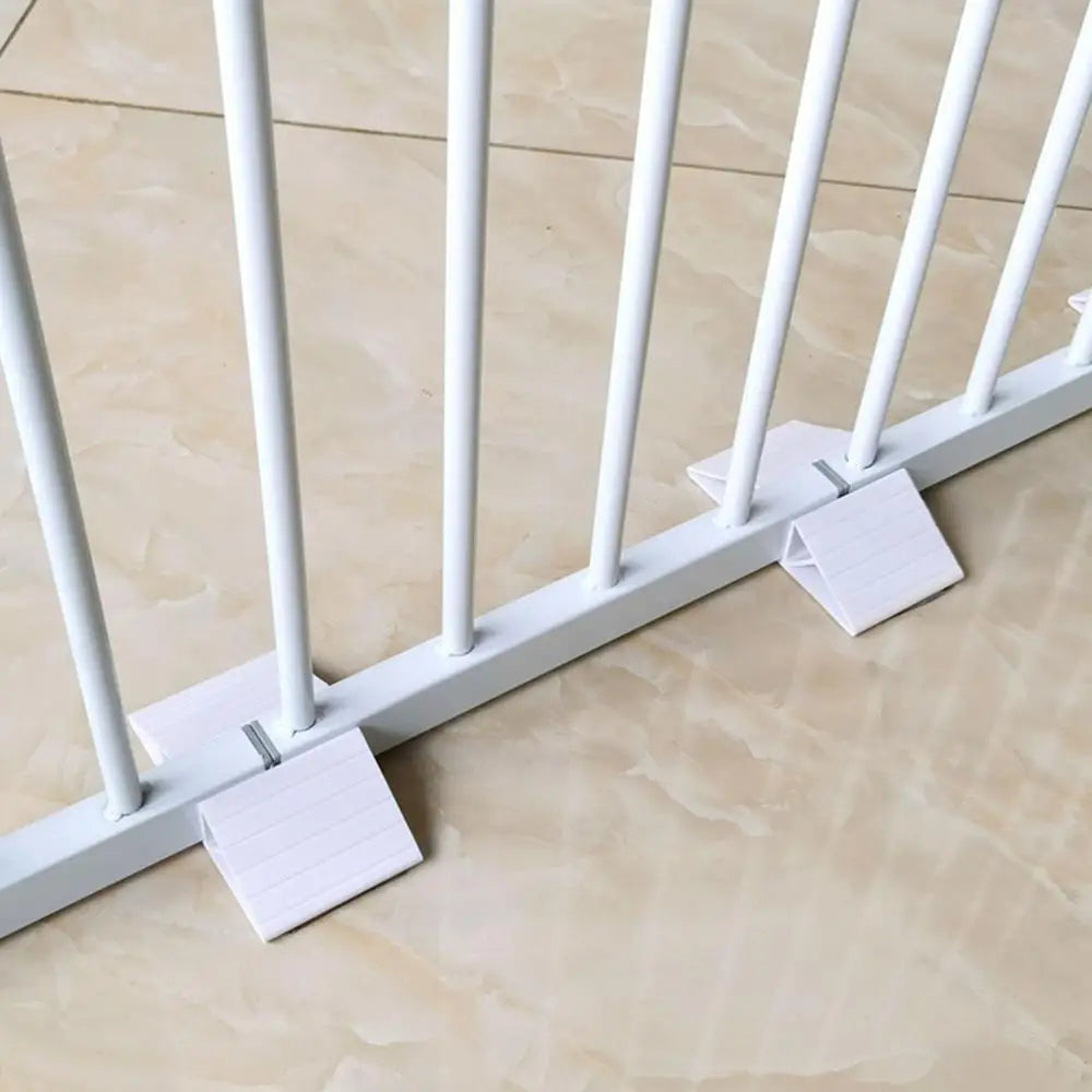 Pet Gate Fence Support Feet Freestanding Pet Isolation Dog Fence Panels 6 Pieces Reinforcement Accessories For Configurable Wood