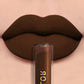 Richly Pigmented Matte Velvet Brown Lip Gloss - Non-Stick, Long Lasting, Velvety Smooth Finish - Hydrating Lip Glaze & Lip Mud M