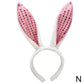 Cute Easter Bunny Ears Headband Women's Plush Lugs Hare Ears Hairband Girl Rabbit Ears Headwear Cosplay Costume Hair Accessories