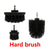 UNTIOR Electric Drill Brush Attachment Set Power Scrubber Brush Car Polisher Kitchen Bathroom Cleaning Kit Toilet Cleaning Tools