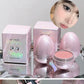 No-Mischief Blush - Multi-functional Solid Makeup Egg for Low-Saturation Gray-Pink Tint with Flawless Finish