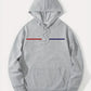 Men's Autumn Winter Long Sleeved Sweater PARIS Hooded Sports Brand Hooded Sweater Sports Cotton Fleece Men Pullovers Hip Hop