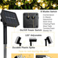 Solar String Lights Cherry Blossom LED Garland Lights Outdoor Solar Garden Patio Decor Lights Christmas Wedding Party Decoration