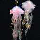 LED Jellyfish Lamp Colored DIY Mermaid Jellyfish Light Hand-held Luminous Lantern Girls Birthday Party Wedding Decor Night Light