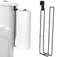 1pc Hanging Toilet Paper Holder with Patch, Bathroom Paper Towel Holder, No Drilling Wall Mount, for Kitchen and Bathroom