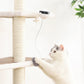 1Pc Fun Lifting Ball Electric Motion Cat Toy With Automatic Retractable Cat Teasing Ball Rotating Interactive Puzzle Pet Toys