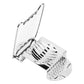 1PC household stainless steel egg slicer egg slicer multifunctional quick slicing egg ham split cutter sharp kitchen gadgets