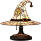 New Durable Stained Glass Cat Lamp Cats Stained Resin 3D Cute Tabletop Retro High Quality Pet Led Table Light Home Bedroom
