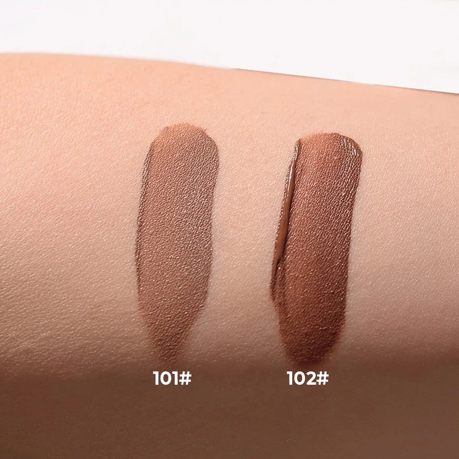 2 Colors Liquid Contour Cream, Long-Lasting Matte Effect, Silky And Waterproof Texture, Matte Effect, Face Bronzer, Face Makeu
