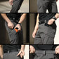 Men's Spring Autumn City Cargo Elastic Pants Trekking Hiking Camping Climbing Running Sports Cycling Work Outdoor Trousers