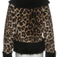 Cutenew Feather Patchwork Printed Women Coats Fashion Sexy Buckle Warmth Crop Jackets Female Fashion Winter Attractive Outerwear