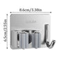 1PC/3PCS/6PCS/9PCS Mop Hook Perforation-Free Bathroom Storage Device Sticky Broom Hanger Wall Hanging Mop Clip