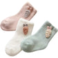 Warm Winter Baby Socks Cute Soft Autumn Newborn Baby Girls Socks Bunny Infant Baby Boy Shoe Socks for Toddler Infants