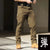 Men's Spring Autumn City Cargo Elastic Pants Trekking Hiking Camping Climbing Running Sports Cycling Work Outdoor Trousers