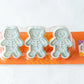 3Pcs Halloween Skull Cookie Cutter 3D Plastic Skeleton Gingerbread Man Biscuit Mold Fondant Pastry Cartoon Cake Decoration