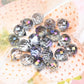 Austria Pear Shape Crystal Faceted Beads 10Mm Assorted Glass Spacer Chandelier Beads for Wedding Diy Necklace Bracelet Earring