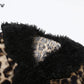 Cutenew Feather Patchwork Printed Women Coats Fashion Sexy Buckle Warmth Crop Jackets Female Fashion Winter Attractive Outerwear