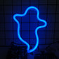 Halloween Bat Spirit LED Neon Wall Decor for Party Gift - Terrifying Atmosphere - USB or Battery Powered