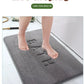 Anti Slip Mat Faux Cashmere Memory Foam Carpet Coral Fleece Super Absorbent Floor Mat Kitchen Living Room Bathroom