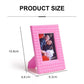 Desktop Decor Instant Camera Photo Frame Stamp Vertical Card Display Stand Scrapbook Rivet for Polaroid/Fujifilm Instax