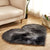 30x40cm Plush Carpet Heart Shaped Faux Fur Rug Imitation Wool Christmas Coffee Table LivingRoom Shag Carpet Solid Color Style