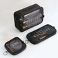 Makeup Bag Women Travel Toiletry Wash Makeup Bag Storage Case Zipper Make Up Bags Black Dot Transparent Mesh Cosmetic Bag