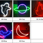 Halloween Bat Spirit LED Neon Wall Decor for Party Gift - Terrifying Atmosphere - USB or Battery Powered