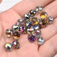 Austria Pear Shape Crystal Faceted Beads 10Mm Assorted Glass Spacer Chandelier Beads for Wedding Diy Necklace Bracelet Earring