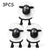 Sheep Toilet Paper Stand, Adorable Resin, Sheep Fabric Box, Stackable for Home, Bathroom, Vanity, Night Stand