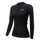 BCBE Women Long Sleeve Jersey Pro Aero Slim Fit MTB Road Cycling Jersey Breathable Quick Dry Sun Protection Riding Bike Clothing