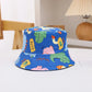 New Panama Summer Baby Sun Hat for Girls and Boys Beach Sun Cap Outdoor Children Bucket Hat Cartoon Autumn Kids Fisherman's Cap