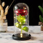 Artificial flowers Christmas birthday party Valentine's Day LED lights artificial flowers home decoration ornaments