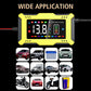 For Lead Acid / Lithium Iron Battery 14.6V/12V 6A 90W EU US Plug Car Battery Charger Pulse Repair 110V/240V Input