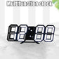 1PC 3d Digital Clock Creative Gift Multi-Functional Electronic Clock For Students With Large Screen Wall Mounted Clock